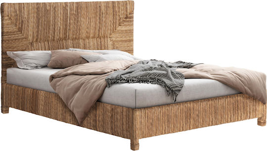 Κρεβάτι King Size για Στρώμα 180x200cm Μπεζ Κρεβάτι King Size για Στρώμα 180x200cm Μπεζ