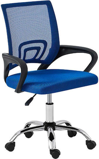 Zita Plus A1850 S Office Chair with Chrome Arms Blue