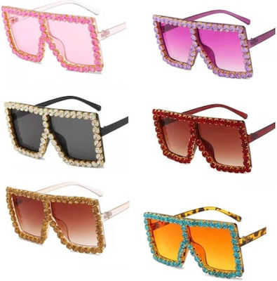 Pink Carnival Glasses