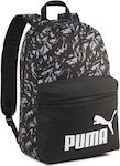 Puma School Bag Backpack Junior High-High School in Black color 22lt