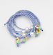 Kymi Christening Charm Bracelet Blue 50pcs