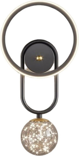 PH205 Lamp Wall LED Black 20x20x20cm