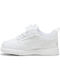 Rebound V6 Kids Sneakers with Hoop & Loop Closure White