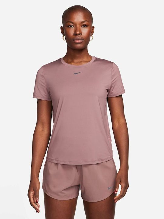 Nike Women's Athletic Crop T-shirt Polka Dot Or...
