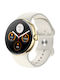 LinWear La24 Smartwatch με Παλμογράφο (Χρυσό)