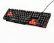 Red Fighter K1 Гейминг Инженеринг Клавиатура с RGB Осветление Английски (САЩ)