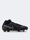 Nike Phantom Luna 2 Pro Ποδοσφαιρικά Παπούτσια με Τάπες FG Μαύρα