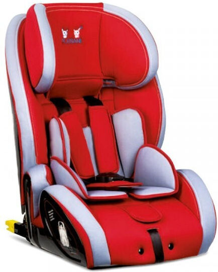 Plebani Formula-Fix Autositz mit Isofix Rot 9-36 kg