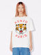 Kenzo Women's Oversized T-shirt Polka Dot White
