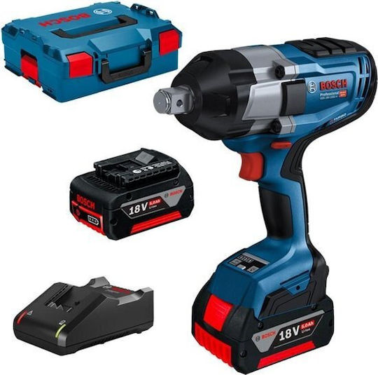 Bosch GDS 18V-1050 H Ударен гайковерт 2x5Ах с Приемник 3/4"