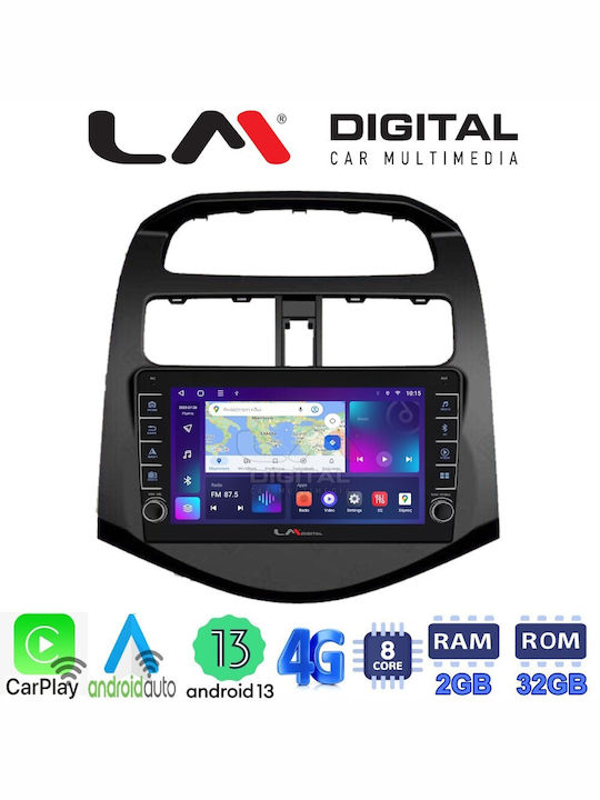 LM Digital Автомобилна Аудио Система (Блутут/USB/WiFi/GPS/Apple-Carplay/Android-Auto)