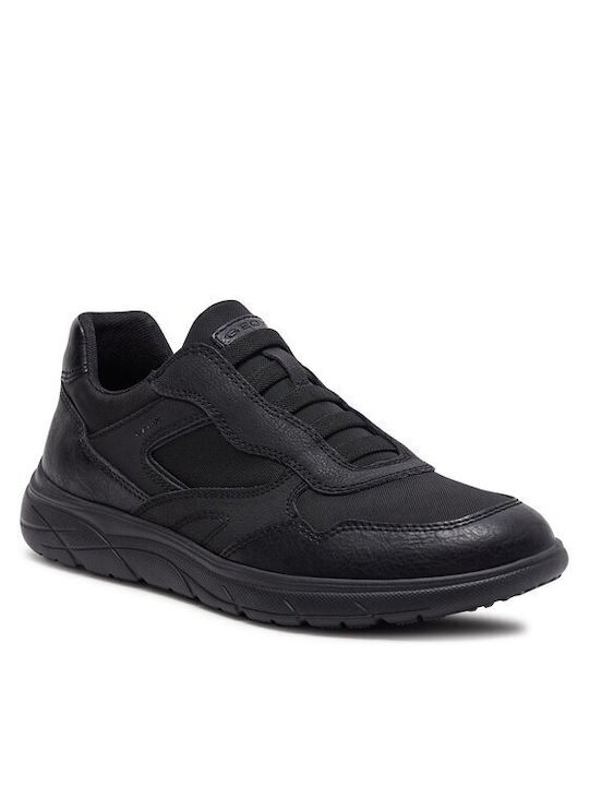 Geox U Portello Herren Sneakers BLACK