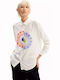 Women's Long Sleeve Shirt White