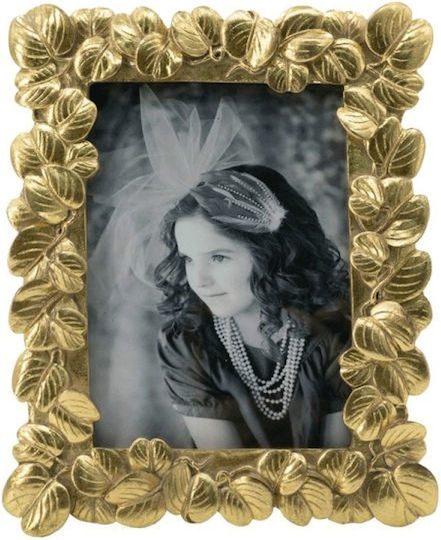 Artekko Plastic Photo Frame With Gold Frame