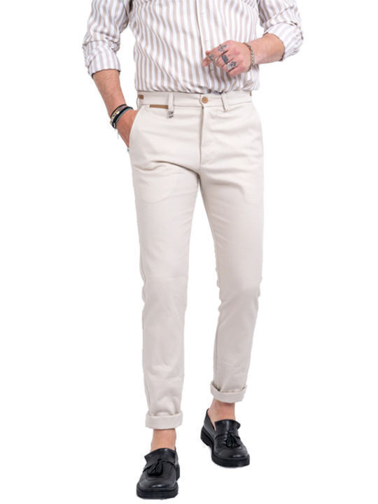 Vittorio Artist Hose Chino Elastisch in Schlank...