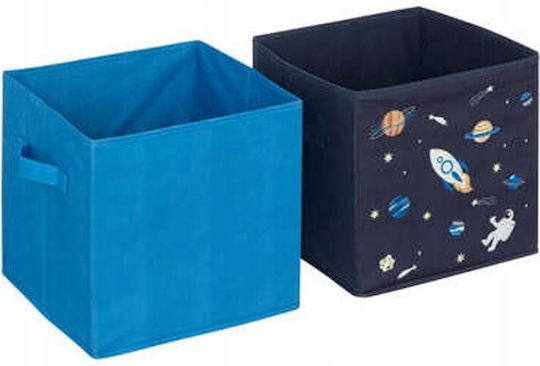 Papier Aufbewahrungsbox mit Deckel 2 Stück