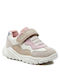 Geox Kids Sneakers with Scratch Beige