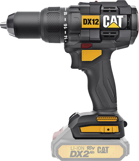 CAT DX12B Κρουστικό Δραπανοκατσάβιδο Μπαταρίας Solo Brushless 18V