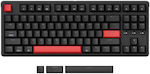 Keychron C3P-A1 Pro QMK/VIA Gaming Mechanical Keyboard Tenkeyless with Custom Red switches and Illuminated keys (US English) Red