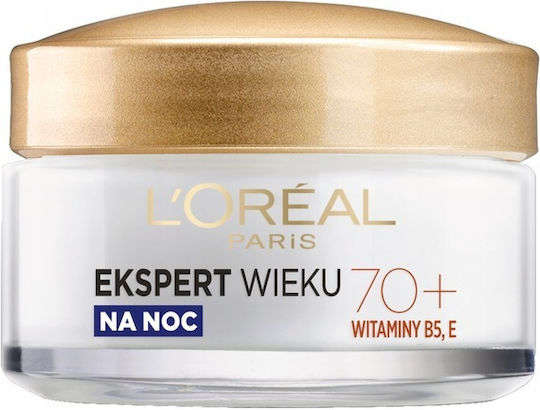 L'Oreal Paris Age Expert Cremă de Față de Noapte pentru Hidratare, Anti-îmbătrânire și Tonifiere 50ml