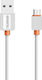 Somostel Regular USB 2.0 to micro USB Cable Λευκό 1m (26581)