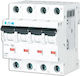 Eaton Αυτόματη Ασφάλεια 20A Τετραπολική AC 279062