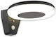 Adeleq Wall Mounted Solar Light 4.4W 600lm Natural White 4000K with Motion Sensor IP44