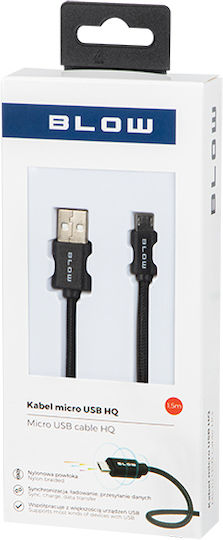 Blow 1.5m Regular USB 2.0 to micro USB Cable (66-146)