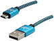 Logo Collection 2m Braided USB 2.0 to micro USB Cable
