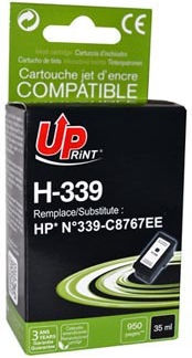Uprint Original InkJet Druckerpatrone Schwarz (H-339B)