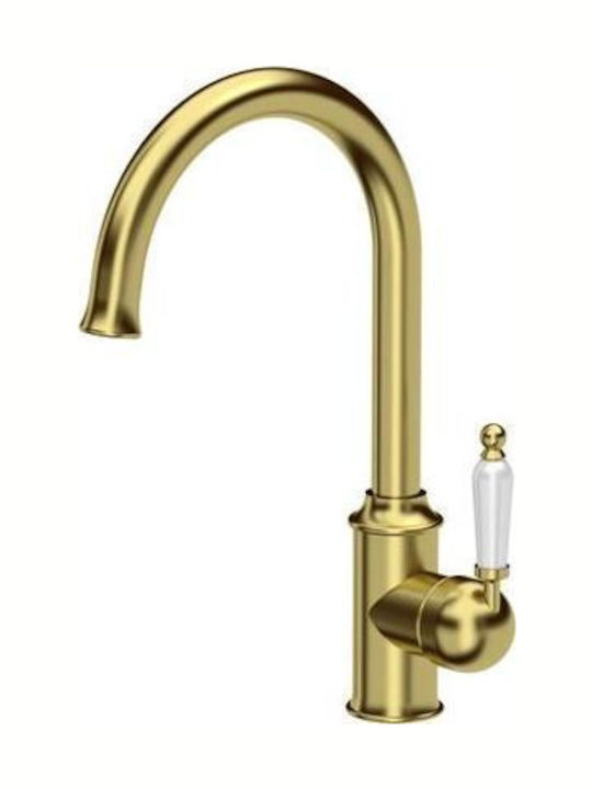 Quadron Rachel Kitchen Faucet Counter Gold