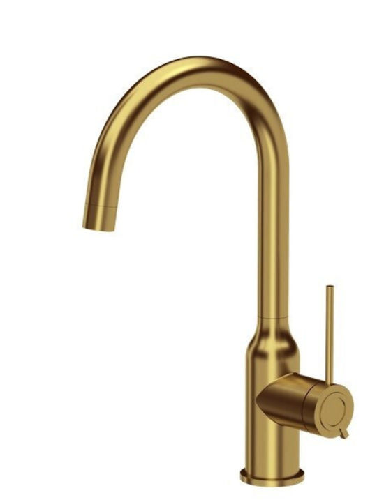 Quadron Ingrid Kitchen Faucet Counter Gold