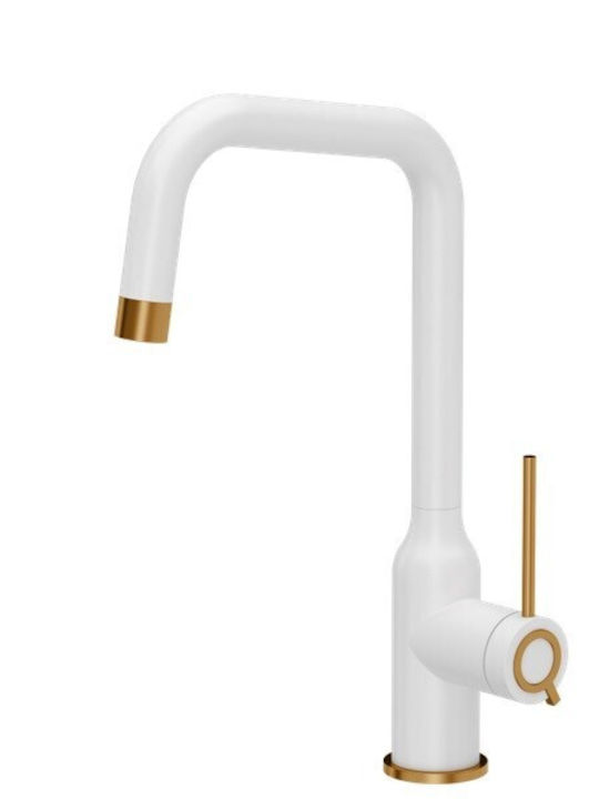 Quadron Natalie Kitchen Faucet Counter White