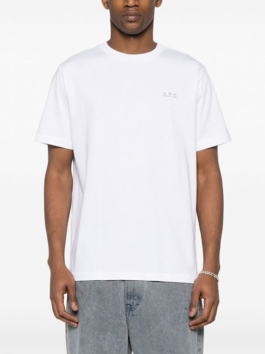 A.P.C. Men's Short Sleeve Blouse White