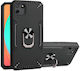360 Full Cover Plastic / Silicon Negru (Realme C11)