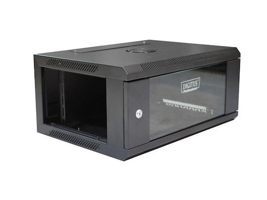 Digitus Επιτοίχια Καμπίνα Rack 4U xcm 04U/450/B