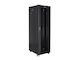 Lanberg Επιδαπέδια Καμπίνα Rack 42U 80x80cm Μαύρο FF01-8842-12BL