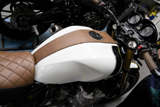 C-Racer Защита на резервоара от лепило Кафяв XJR1300