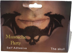 Mustach / Beard for Carnival for Halloween The Skull