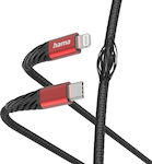 HAMA USB-C zu Lightning Kabel Schwarz 1.5m (2015410000)