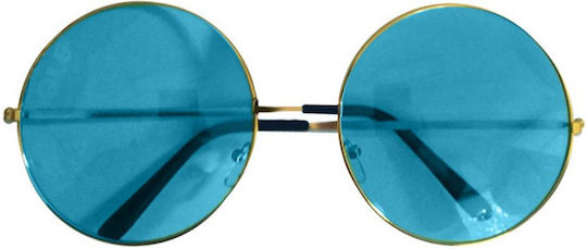 Blue Carnival Glasses