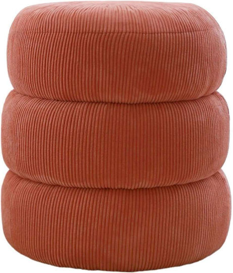 Stool For Living Room Boum Coral 40x40x40cm Stool For Living Room Boum Coral 40x40x40cm