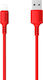 Somostel Regular USB-A la Cablu Lightning Roșu 1.2m (28251)