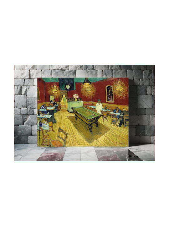 Le Café De Nuit (the Night Café) (1888) By Vincent Van Gogh Painting Copy of Van Gogh on Canvas 50x40cm