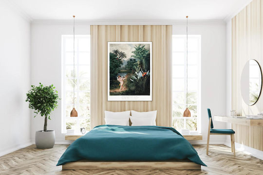 Cupid Inspiring Painting on Canvas 100x150cm