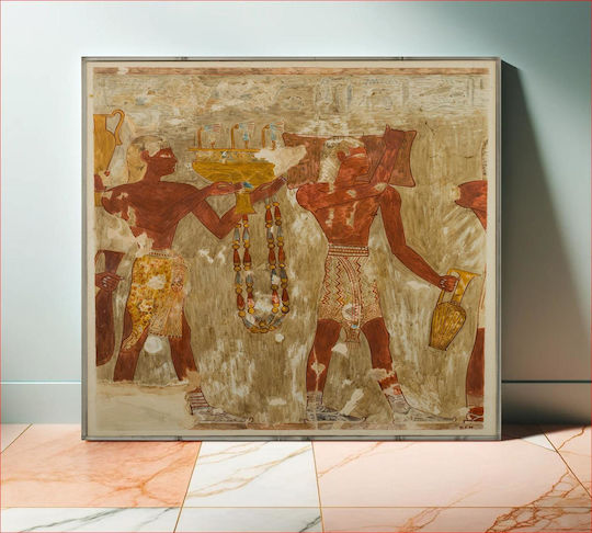 Bringing Gifts Gemälde Metallisch 110x110cm