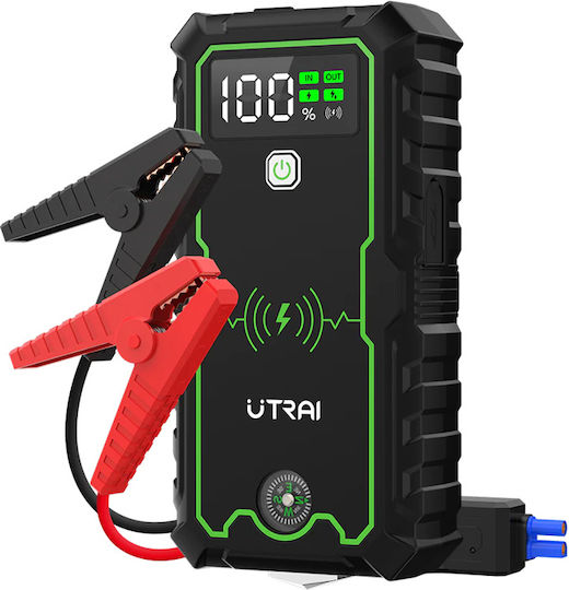 Utrai JS-1 Pro Φορητός Εκκινητής Μπαταρίας Αυτοκινήτου 16000mAh με Power Bank / USB / Φακό 12V 16000mAh
