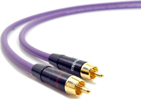 Melodika Cable RCA male - RCA male 20m MD2R200