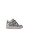 Garvalin Kids Sneakers High with Scratch Gray