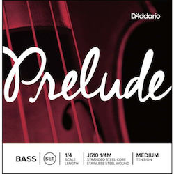 Daddario J610-1/4M Single Steel Bass String Daddario J610-1/4M Single Steel Bass String